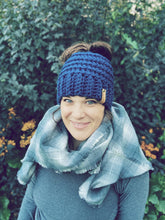 Load image into Gallery viewer, The Aurora Messy Bun Beanie